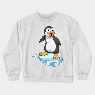 Penguin on Ice floe Crewneck Sweatshirt